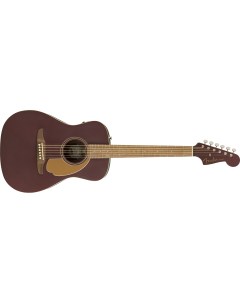 Электроакустическая гитара Malibu Player Burgundy Satin Fender