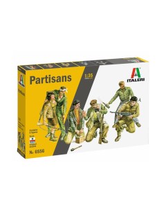Сборная модель 1 35 Солдаты Partisans 6556 Italeri