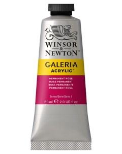 Краска акриловая Galeria 60 мл перманентный розовый Winsor & newton