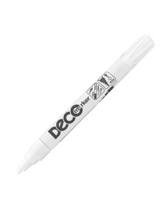 Маркер Пеинт Deco белый 2 4 мм универсальный Ico
