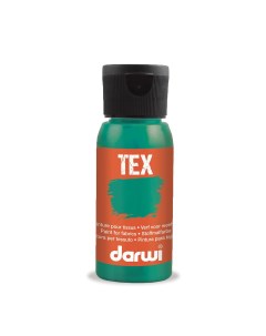 Краска для ткани TEX DA0100050 50 мл 626 темно зеленый Darwi