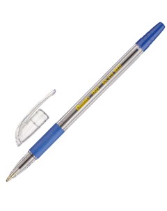 Ручка шариковая BK410 С рез манж синий ст 0 7мм ЭКО 5шт Pentel
