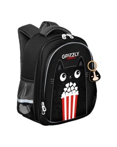 Рюкзак школьный RAz 386 2 2 черный Grizzly