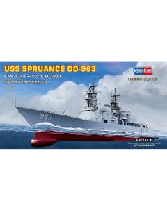 Сборная модель 1 1250 USS SPRUANCE DD 963 82504 Hobbyboss