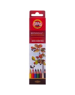 Набор цветных карандашей 6 цв арт 022936 3 набора Koh-i-noor