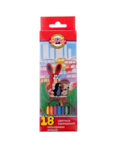 Набор цветных карандашей 18 цв арт 132752 3 набора Koh-i-noor