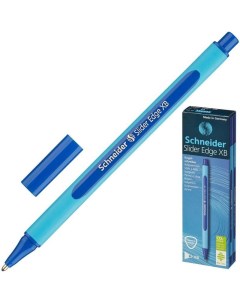 Ручка шариковая Slider Edge синяя 1 4 мм 1 шт Schneider