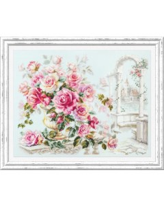 Набор для вышивания крестом Розы для герцогини 110 011 40х30 см Чудесная игла