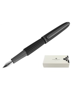 Перьевая ручка Aero black F синий Diplomat