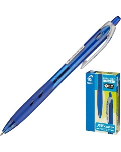 Ручка шариковая Rexgrip синяя 0 7 мм 1 шт Pilot