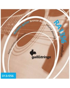 Струны для акустической гитары RA1356 Galli strings