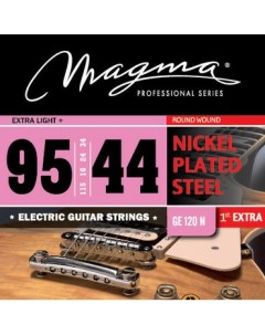 Струны для электрогитары GE120N Magma strings