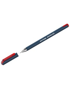 Ручка шариковая Ultra X2 красная 0 7мм игольчатый стержень Berlingo