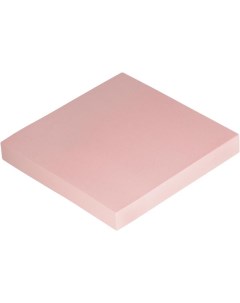 Стикеры Economy 76x76 мм пастельный розовый 1 блок 100 листов 1407988 Attache