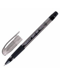 Ручка гелевая Soft Gel Fine черная 0 5 мм 1 шт Pensan