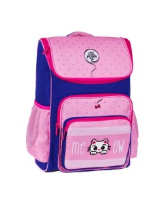 Детский рюкзак Happy School Kitty 39х28х18 см 1 отдел 4 кармана Uni_17681 Artspace