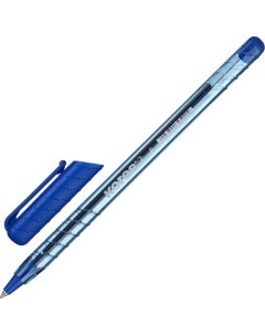Ручка шариковая К1 неавт F 0 7 мм синяя 10 шт Kores