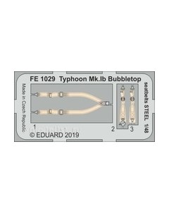 FE1029 Eduard 1 48 Фототравление для Typhoon Mk Ib Bubbletop стальные ремни Nobrand