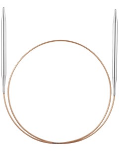 Спицы для вязания круговые супергладкие латунь 2 5 мм 150 см арт 105 7 2 5 150 Addi