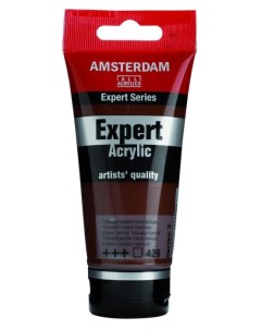 Акриловая краска Amsterdam Expert 426 коричневый оксид прозрачный 75 мл Royal talens