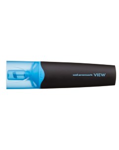Текстовыделитель Uni Promark View 1 5мм голубой 1 штука Uni mitsubishi pencil