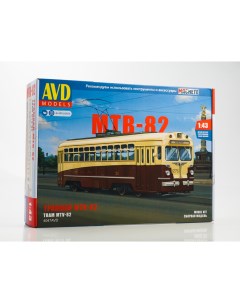 4047AVD Сборная модель Трамвай МТВ 82 Avd models