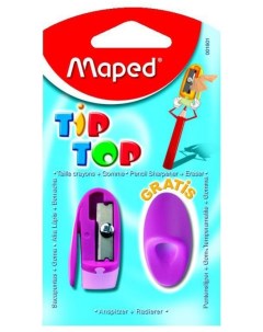 Точилка Tip Top с ластиком Maped