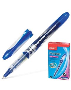 Ручка роллер A Plus 141763 синяя 0 5 мм 12 штук Beifa