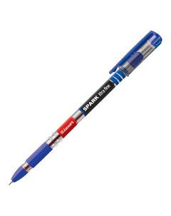 Ручка шариковая Spark синяя 0 7 мм 1 шт Luxor