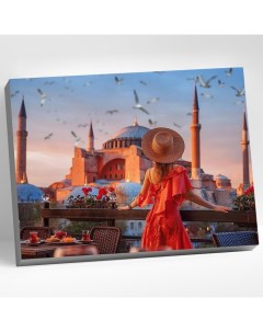 Картина по номерам 40 x 50 см Стамбул Айя софия 25 цветов Molly