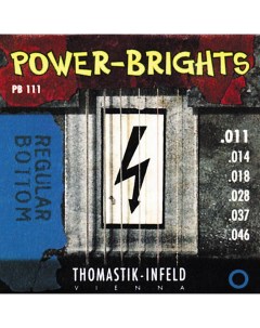 Струны для электрогитары PB111 Power Brights Regular Bottom Thomastik