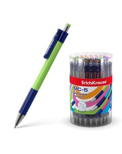 Ручка шариковая MC 5 31067 синие 0 7 мм 1 шт Erich krause