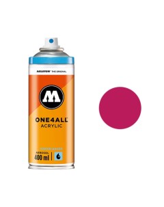 Аэрозольная краска One4all 400 мл magenta розовая Molotow