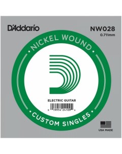 Струны для электрогитары DAddario NW028 D`addario