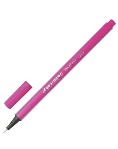 Ручка капиллярная Aero розовая 0 4 мм 142256 Brauberg