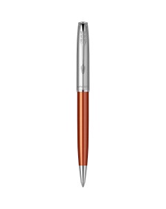 Шариковая ручка Sonnet Essentials Orange SB Steel CT цвет чернил black перо M Parker