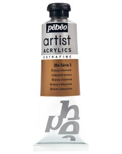 Краска художественная Artist Acrylics Extra Fine акрил 3 металлик 37 мл бронза Pebeo