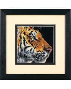 Набор для вышивания арт DMS 07225 Величественный тигр 13х13 см Dimensions
