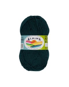 Пряжа Alpaca Grande 10 бирюзово голубой меланж Alpina