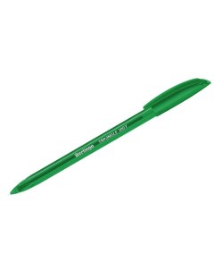 Ручка шариковая Triangle 100T 255136 зеленая 0 7 мм 30 штук Berlingo