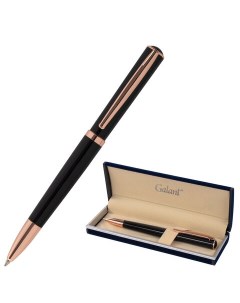 Шариковая ручка подарочная PUNCTUM BLACK узел 0 7 мм синяя 143514 Галант