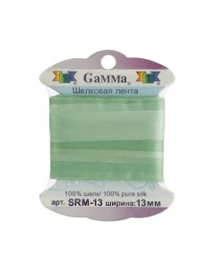 Тесьма декоративная Gamma шелковая цвет M042 арт SRM 13