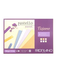 Альбом для пастели Tiziano 42x29 7 см 6 цветов 30 листов Fabriano