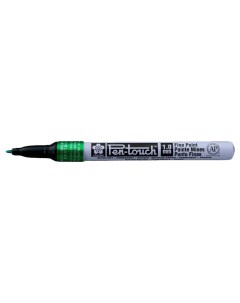 Маркер декоративный Pen Touch Fine 1 0 мм зеленый Sakura