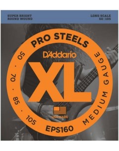 Струны для бас гитары DAddario EPS160 D`addario