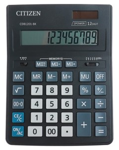 Калькулятор бухгалтерский CDB1201BK Citizen