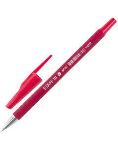 Ручка шариковая Everyday 142399 красная 0 7 мм 1 шт Staff