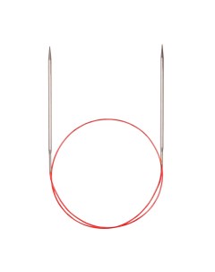 Спицы для вязания круговые с удлиненным кончиком латунь 5 5 мм 50 см 775 7 5 5 50 Addi