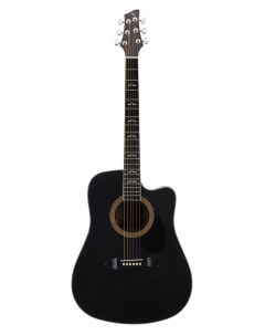 Акустическая гитара NG GT600 BK цвет черный New galaxy