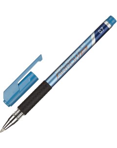 Ручка шариковая Arrow диаметр шарика 0 7 мм резиновая манжета синяя 10шт Deli